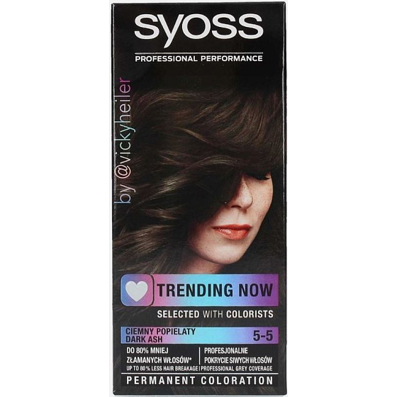 Syoss Trending Now Haarfarbe 5-5 Dark Ash