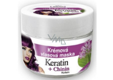 Bione Cosmetics Keratin & Chinin Haarmaskencreme 260 ml