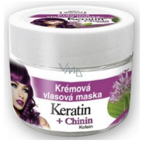 Bione Cosmetics Keratin & Chinin Haarmaskencreme 260 ml