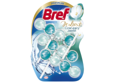 Bref De Luxe Schöner fester Jasmin-Toilettenblock für hygienische Sauberkeit und Frische Ihrer Toilette 3 x 50 g