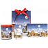 Castelbel Winter Wonderland Toilettenseife 150 g + Duftkerze 250 g + Beutel in einer Blechdose, Weihnachtskosmetikset