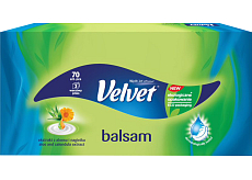 Velvet Balsam 3-lagige Papiertaschentücher, 70 Stk