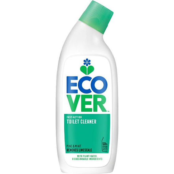 ECOVER Fast-action Toilet Cleaner Needles & Mint umweltfreundlicher Toilettengel-Flüssigreiniger 750 ml