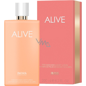 Hugo Boss Alive parfümierte Körperlotion für Frauen 200 ml