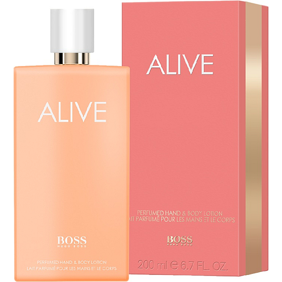 Hugo Boss Alive parfümierte Körperlotion für Frauen 200 ml