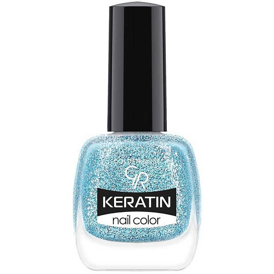 Golden Rose Keratin Nagelfarbe Glitter Nagellack 411 10,5 ml