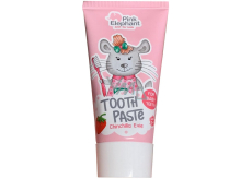 Pink Elephant Chinchilla Nela mit Erdbeergeschmack Zahnpasta für Kinder 50 ml