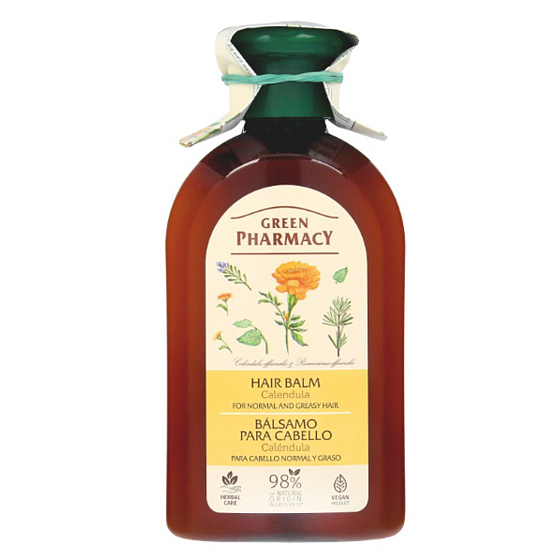 Green Pharmacy Calendula Spülung für normales und fettiges Haar 300 ml