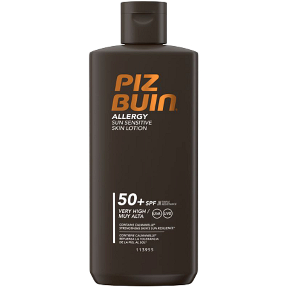 Piz Buin Allergie-Lotion SPF50 Sonnenschutz-Lotion 200 ml