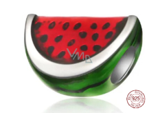 Charme Sterling Silber 925 Wassermelone, Perle für Armband, Lebensmittel