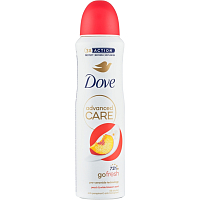 Dove Advanced Care Peach & White Blossom Antitranspirant Spray, 150 ml