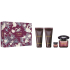 Versace Crystal Noir Pour Femme Parfümwasser 90 ml + Duschgel 100 ml + Körpermilch 100 ml + Parfümwasser 5 ml, Geschenkset für Frauen