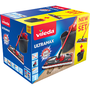 Vileda Ultramax Set Box komplette Moppset für den Boden