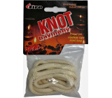Fire Knot Baumwolle runde Länge 100 cm Durchmesser 3,2 mm