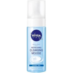 Nivea Aqua Effect Erfrischender Reinigungsschaum für normale Haut und Mischhaut 150 ml