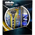Gillette Mach3 Rasierer + Ersatzkopf 1 Stück + Rasiergel 75 ml, Kosmetikset, für Männer