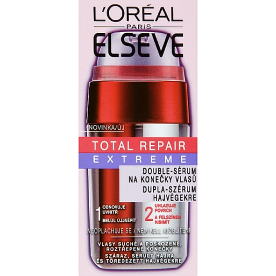 Loreal Paris Elseve Total Repair Extreme Doppel-Serum für Haarspitzen 15 ml