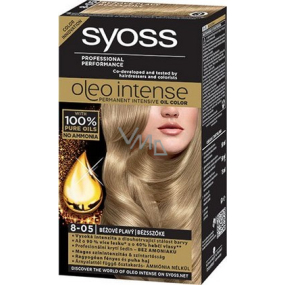 Syoss Oleo Intense Color Ammoniakfrei Haarfarbe 8-05 Beige Fawn