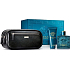 Versace Eros pour Homme Eau de Toilette 100 ml + Duschgel 100 ml + Kosmetiktasche, Geschenkset