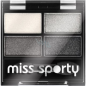 Miss Sports Studio Farbe Quattro Lidschatten 404 Real Smoky / Smoky Black 3,2 g