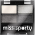 Miss Sporty Studio Colour Quattro Lidschatten 404 Real Smoky/Smoky Black 3,2 g