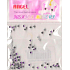 Angel Nail Dekorationen Strass lila 1 Packung