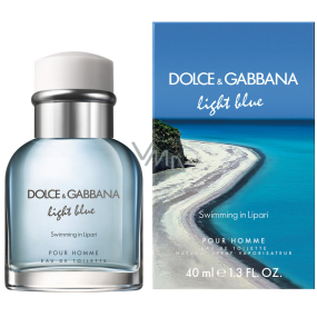 Dolce & Gabbana Hellblau Schwimmen im Lipari Eau de Toilette für Männer 75 ml