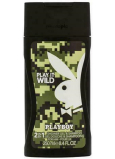 Playboy Play It Wild for Him 2 in 1 Duschgel und Shampoo 250 ml