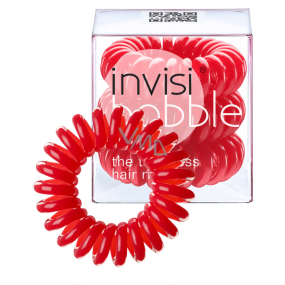 Invisibobble Raspberry Red Set Haarspray rote Spirale 3 Stück