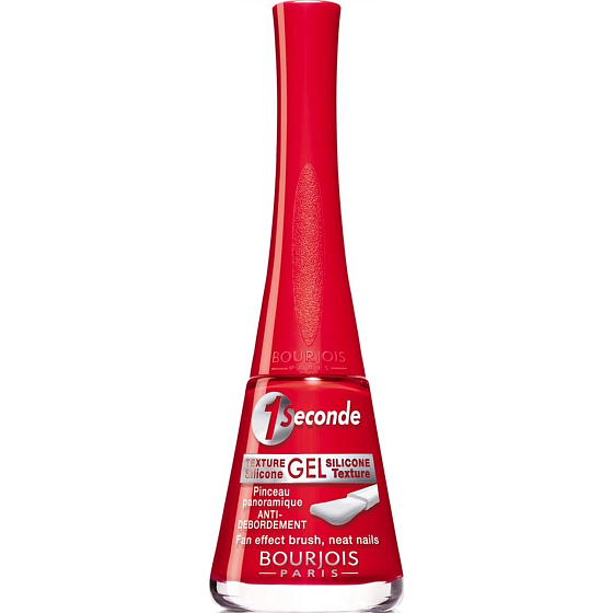 Bourjois 1 Seconde Gloss Nagellack 10 Rouge Poppy 9 ml