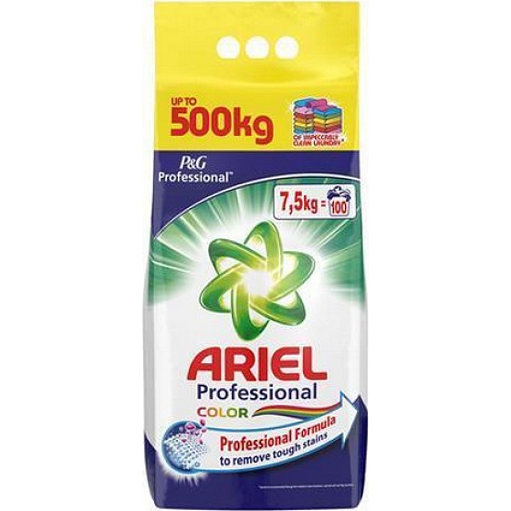 Ariel Color Professional professionelles Waschmittel für farbige Wäsche 100 Dosen 7,5 kg