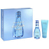 Davidoff Cool Water Woman EdT 50 ml Eau de Toilette + 75 ml Körperlotion, Geschenkset