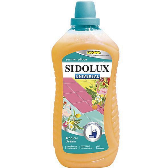 Sidolux Universal Tropical Traumwaschmittel für alle abwaschbaren Oberflächen und Böden 1 l