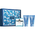 Versace Eau Fraiche Man Eau de Toilette 50 ml + Duschgel 50 ml + Aftershave 50 ml, Geschenkset