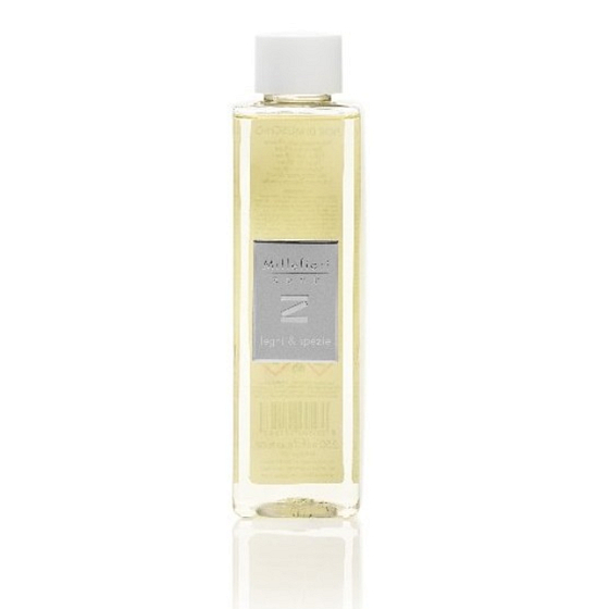 Millefiori Milano Zona Legni & Spezie - Holz und Gewürze Diffusor-Nachfüllung für Duftstäbchen 250 ml