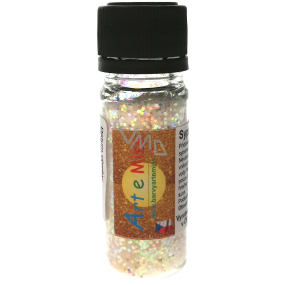 Art e Miss Sprinkler Glitter für dekorative Zwecke 6 weiß grob 14 ml