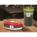 WoodWick Trilogy Wintergirlande - Duftkerze mit Wintergirlande, breitem Holzdocht und Bootsdeckel 453 g