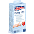 Spontex Extra 100 Einweghandschuhe, hypoallergen, puderfrei, Vinyl, Größe M, Schachtel mit 100 Stück
