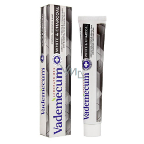 Vademecum ProLine White & Charcoal Zahnpasta mit Bleaching-Effekt 75 ml