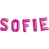 Albi Aufblasbarer Name Sofie 49 cm