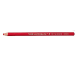 Uni Mitsubishi Dermatograph Industrieller Markierungsstift für verschiedene Arten von Oberflächen Rot 1 Stück