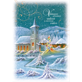 Ditipo Weihnachtsspielkarten bringen Freude und öffnen das Herz Kinderchor Mitternacht 224 x 157 mm