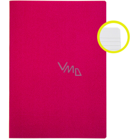 Ditipo Notebook Glitter Collection A4 rot gefüttert 21 x 29,5 cm 3424014