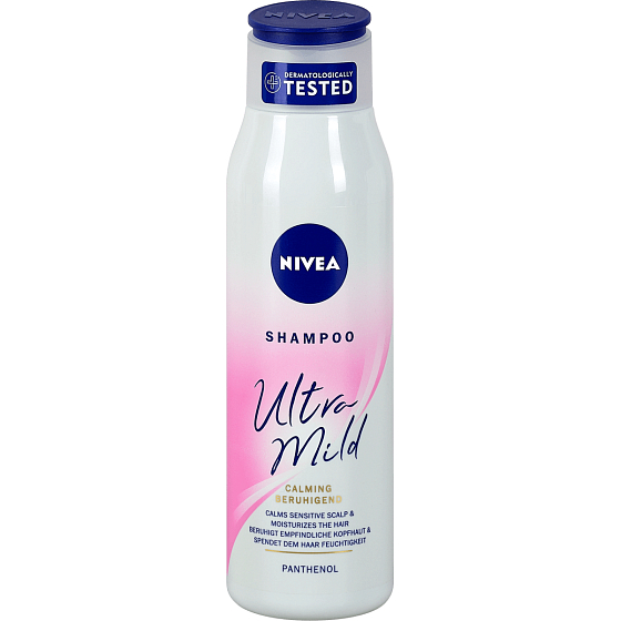 Nivea Ultra Mild Calming Haarshampoo für empfindliche und gereizte Kopfhaut 300 ml