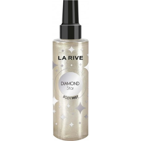 La Rive Diamond Star Glitzerndes Körperspray 200 ml