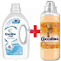 Coccolino Care White Laundry Washing Gel 30 Dosen 1,2 l + Coccolino Orange Rush Waschmittelkonzentrat 42 Dosen 1050 ml, Duopack