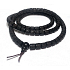 180 Mala-Halskette Ebenholz natürliche tibetisch-buddhistische Gebetsmühle, sechs Zeichen Mantra-Perlen, 8 mm x 8 mm
