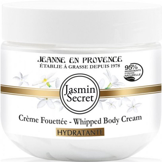 Jeanne en Provence Jasmin Secret - Geheimnis des Jasmins geschlagene Körpercreme 150 g
