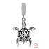 Charms Sterling Silber 925 Meeresschildkröte, Tierarmband Anhänger