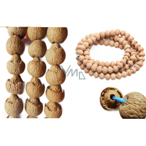 Lotus Bodhi natürliche Lotus-Halskette 1 Stück, Kugel 9,5 mm - Frieden, Segen Lotus Bodhi natürliche Lotus-Halskette 1 Stück, Kugel 9,5 mm - Frieden, Segen